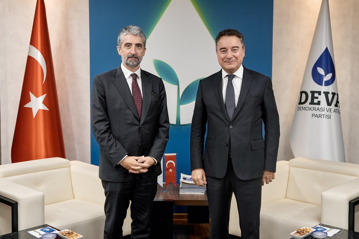 DEVA Partisi Genel Başkanı Babacan ile TÜSİAD Başkanı Diren ekonomiyi değerlendirdi