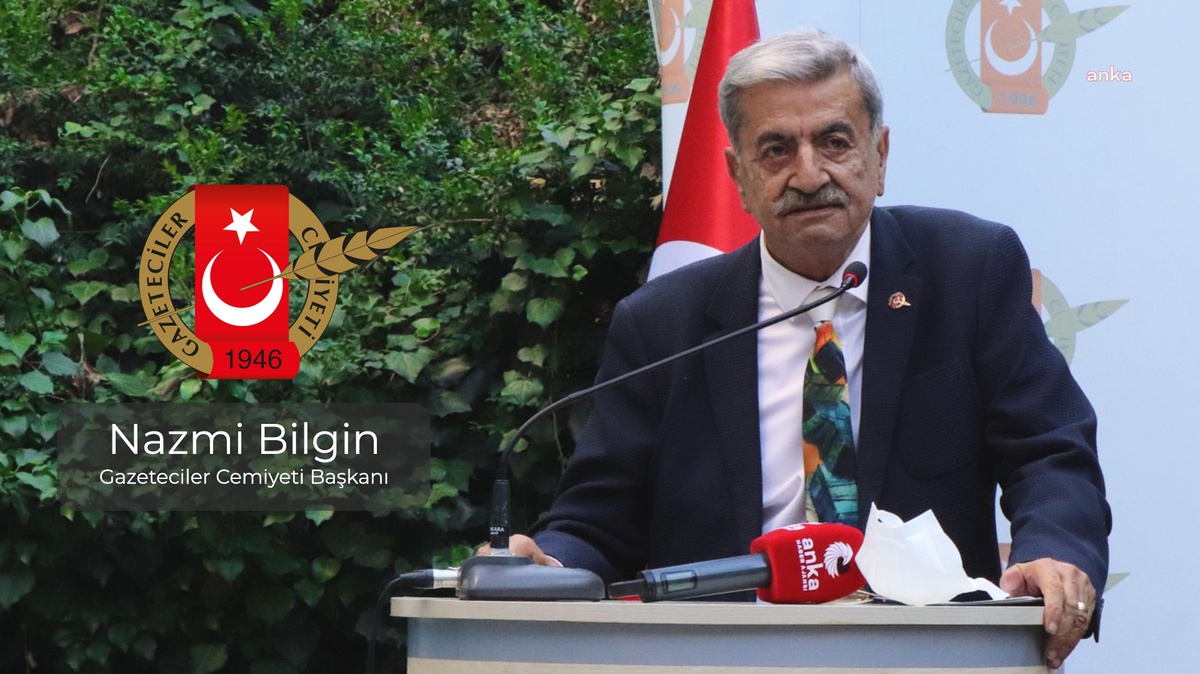 Gazeteciler Cemiyeti Başkanı Bilgin, Halk TV kayyım kararına son verilmesini istedi