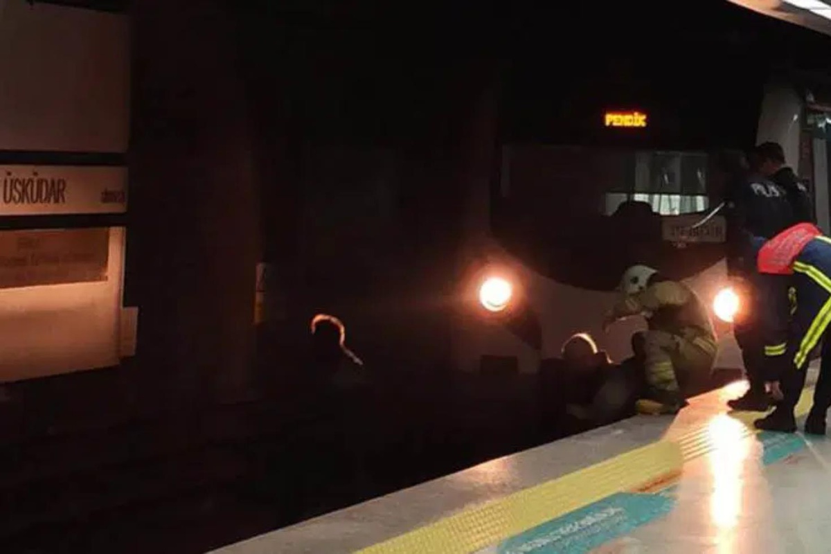 Marmaray'da üzücü olay! Seferler tek hattan yapılıyor