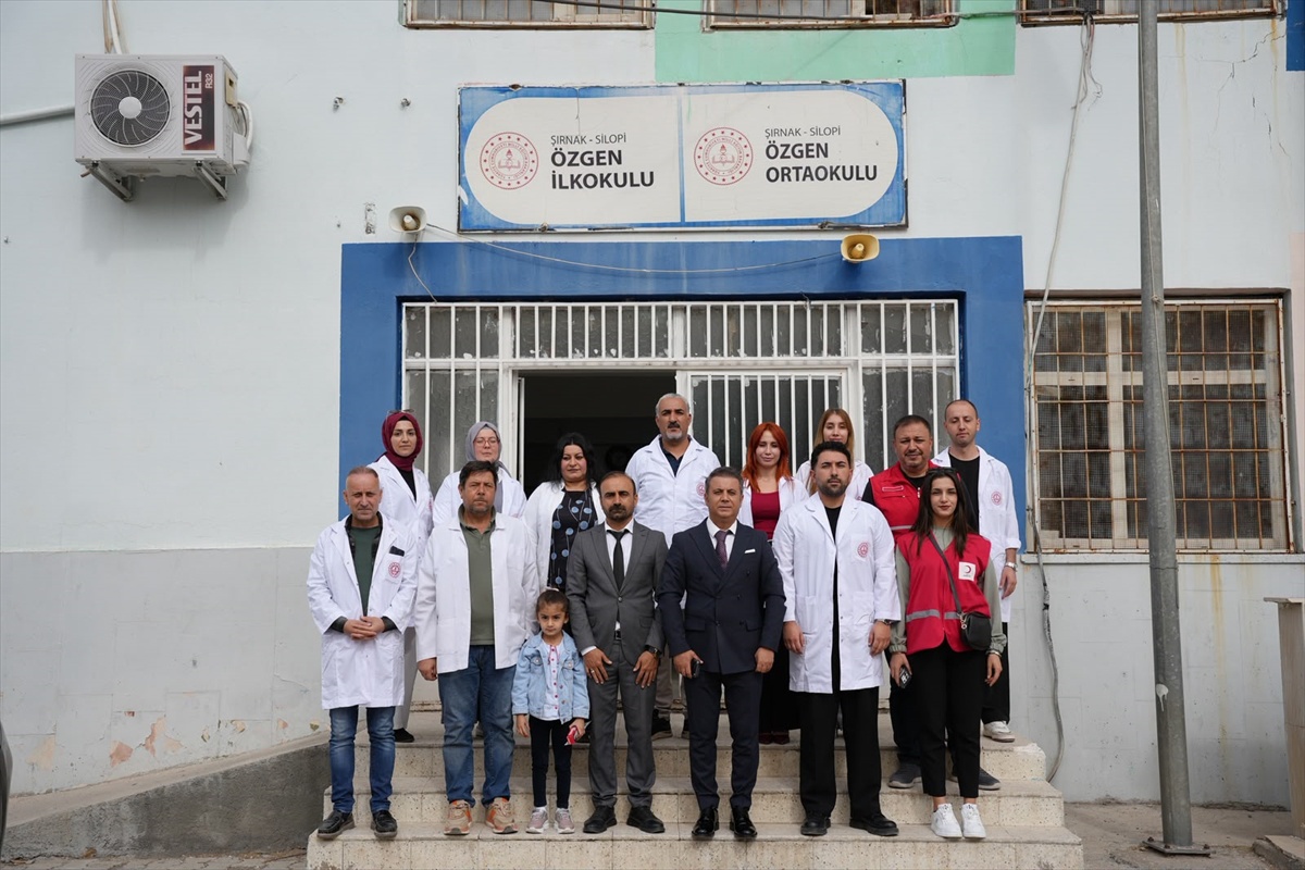 Türk Kızılay Şırnak Şubesi'nden öğrencilere hijyen seti