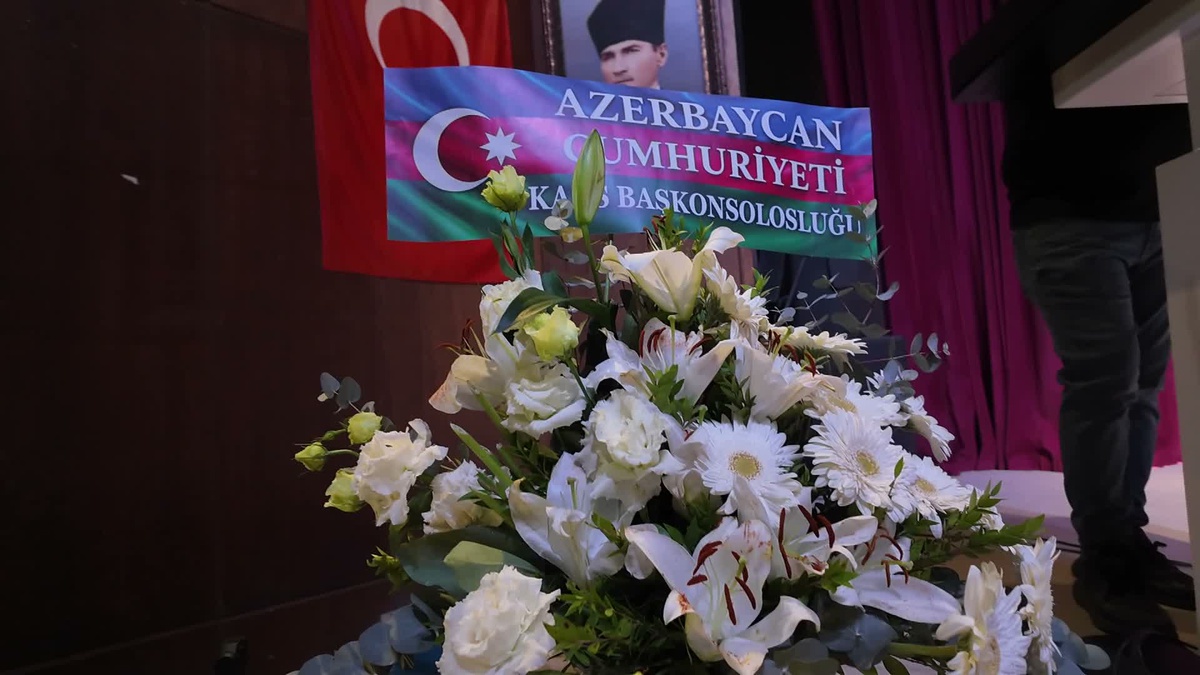 Türkiye-Azerbaycan Sanat Haftası'nda Azerbaycanlı sanatçılar Iğdır'da sahne aldı