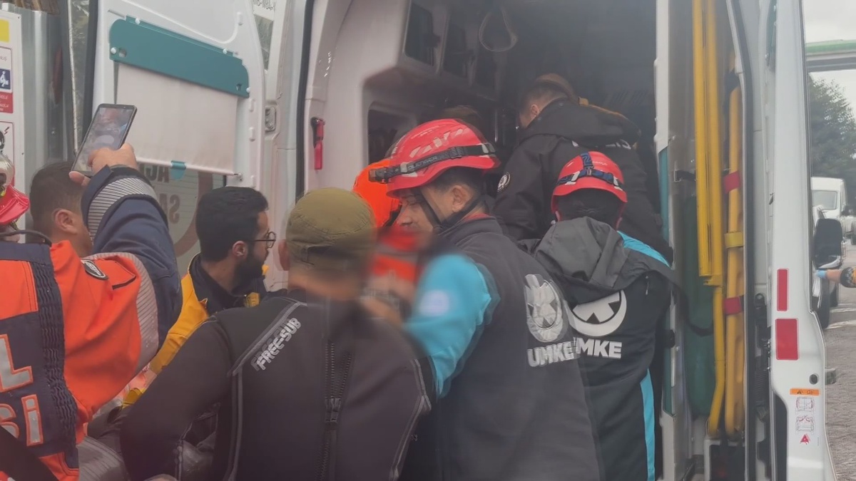 Beykoz'da sel sonrası okul inşaatındaki kuyuya düşen işçi, hastanede öldü