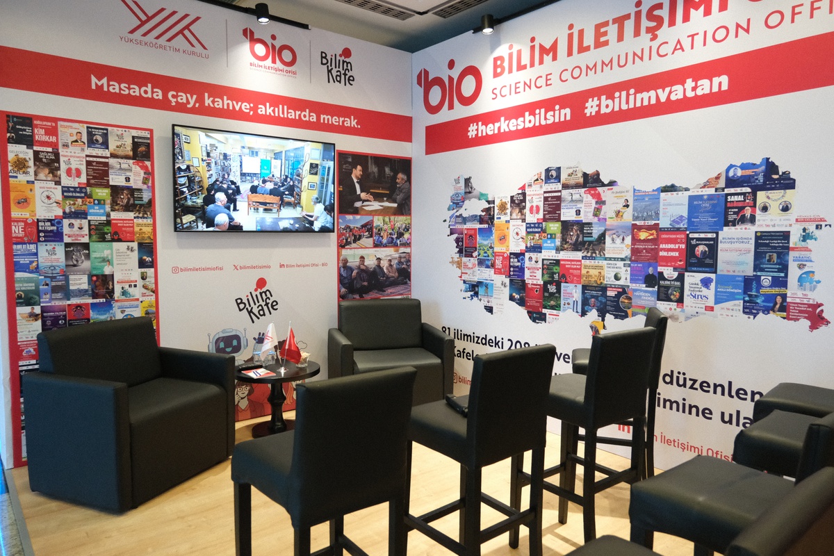 Bilim Kafe buluşmaları Türkiye Innovation Week'te akademisyenlerle başladı