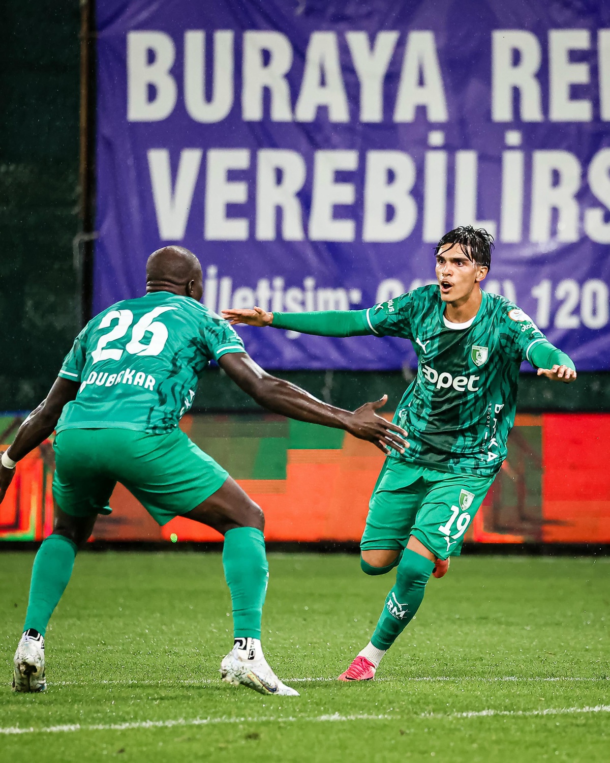 Bodrum FK Sarıyer'i 4-1 yenerken Berkay Aslan ilk lig golünü attı