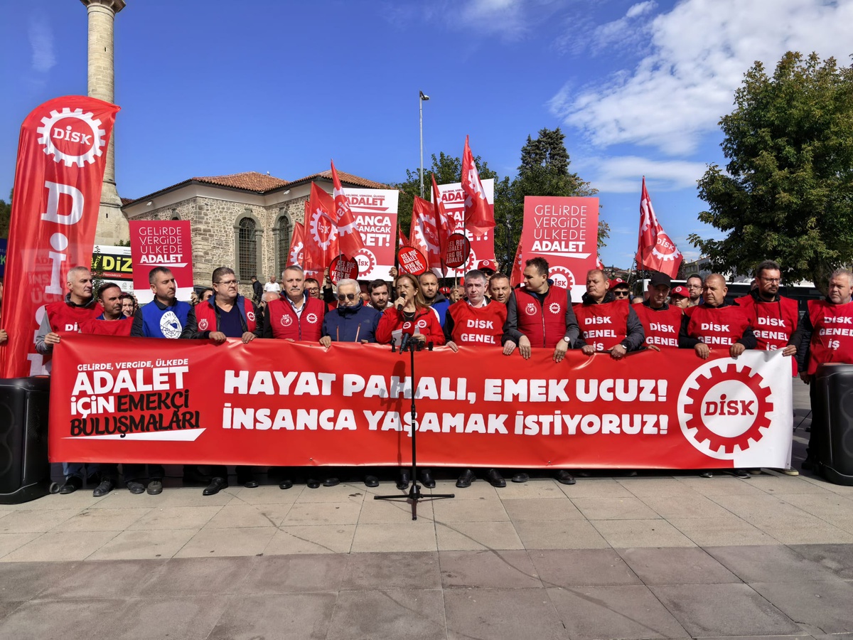 Çerkezoğlu Tekirdağ'da konuştu, asgari ücretlinin 6 bin yıllık kazancına dikkat çekti