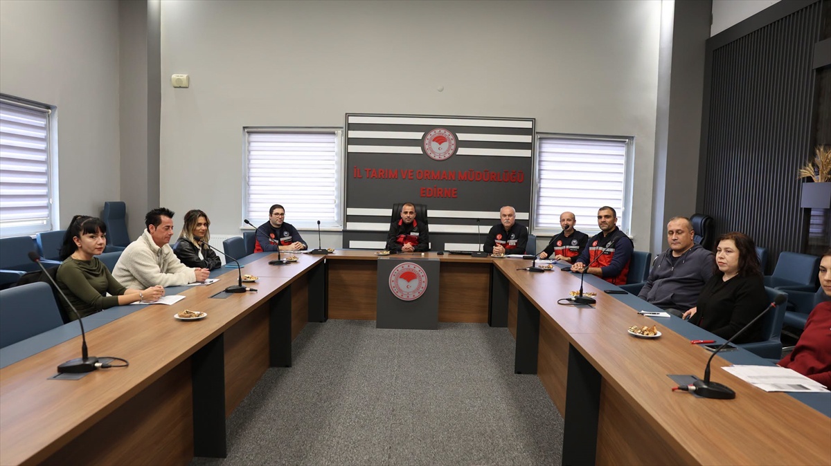 Edirne'de 2027 Bitki Sağlığı Programı teklif toplantısı gerçekleştirildi