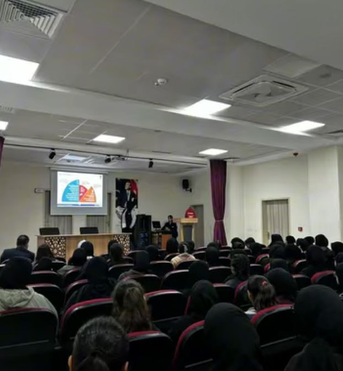 Elazığ İl Afet ve Acil Durum Müdürlüğü iki lisede afet farkındalık eğitimi verdi