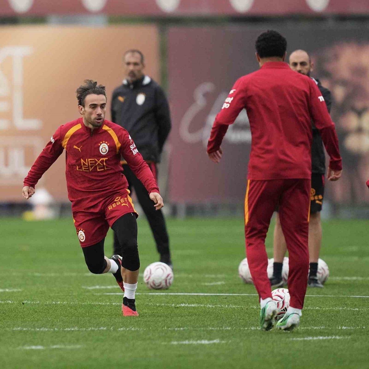 Galatasaray, Gençlerbirliği maçı hazırlıklarına Kemerburgaz'da başladı