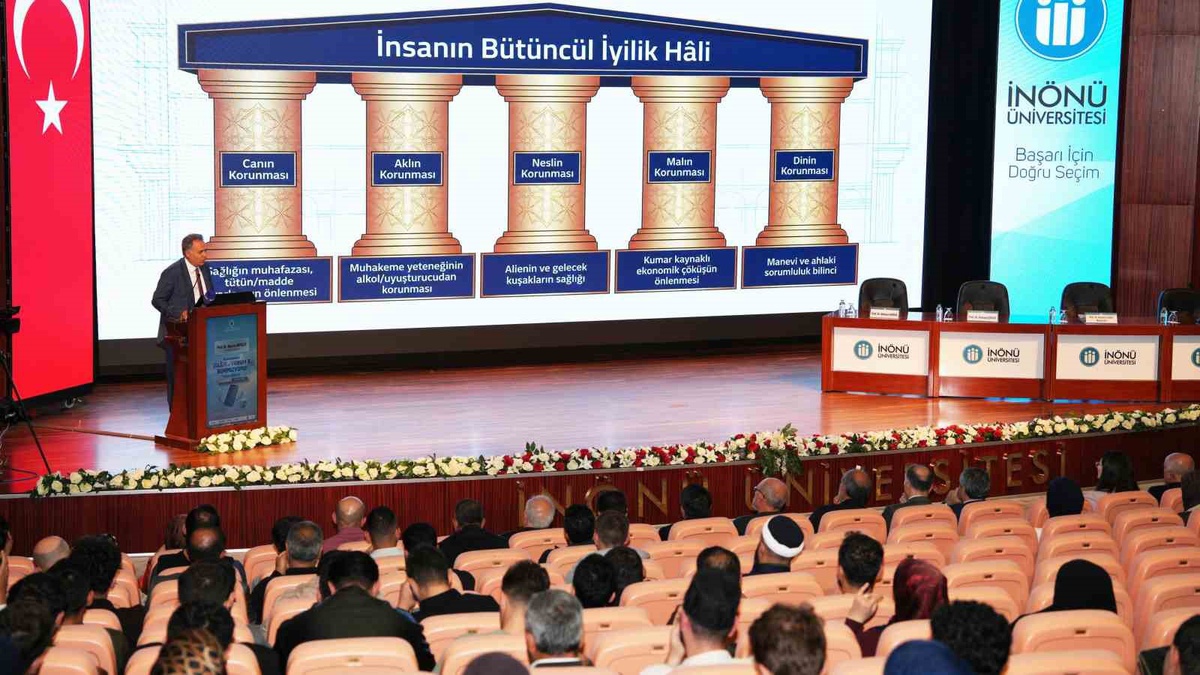 İnönü Üniversitesi'nde 'Din ve Bağımlılık' temalı uluslararası sempozyum başladı