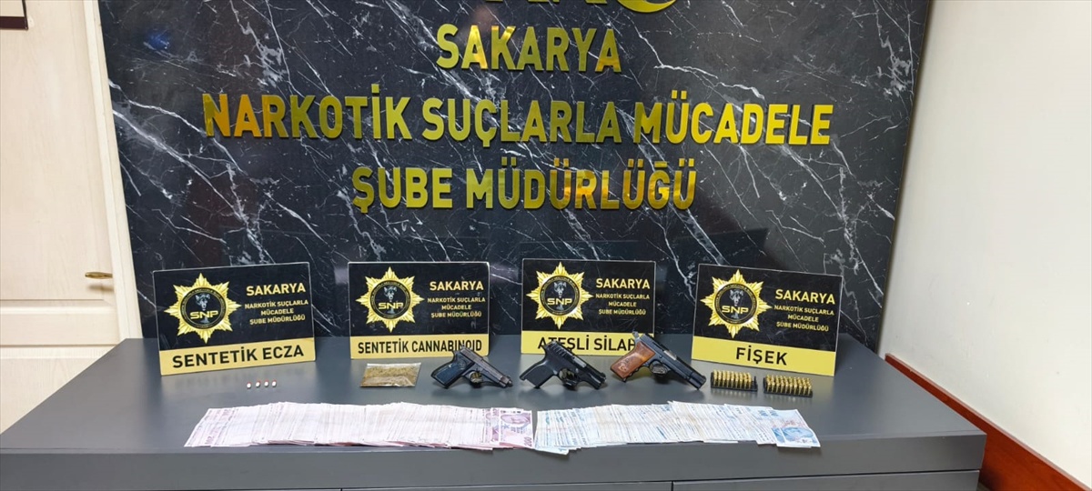 Sakarya operasyonunda 14 zanlı gözaltına alındı, 251 bin 300 lira ele geçirildi