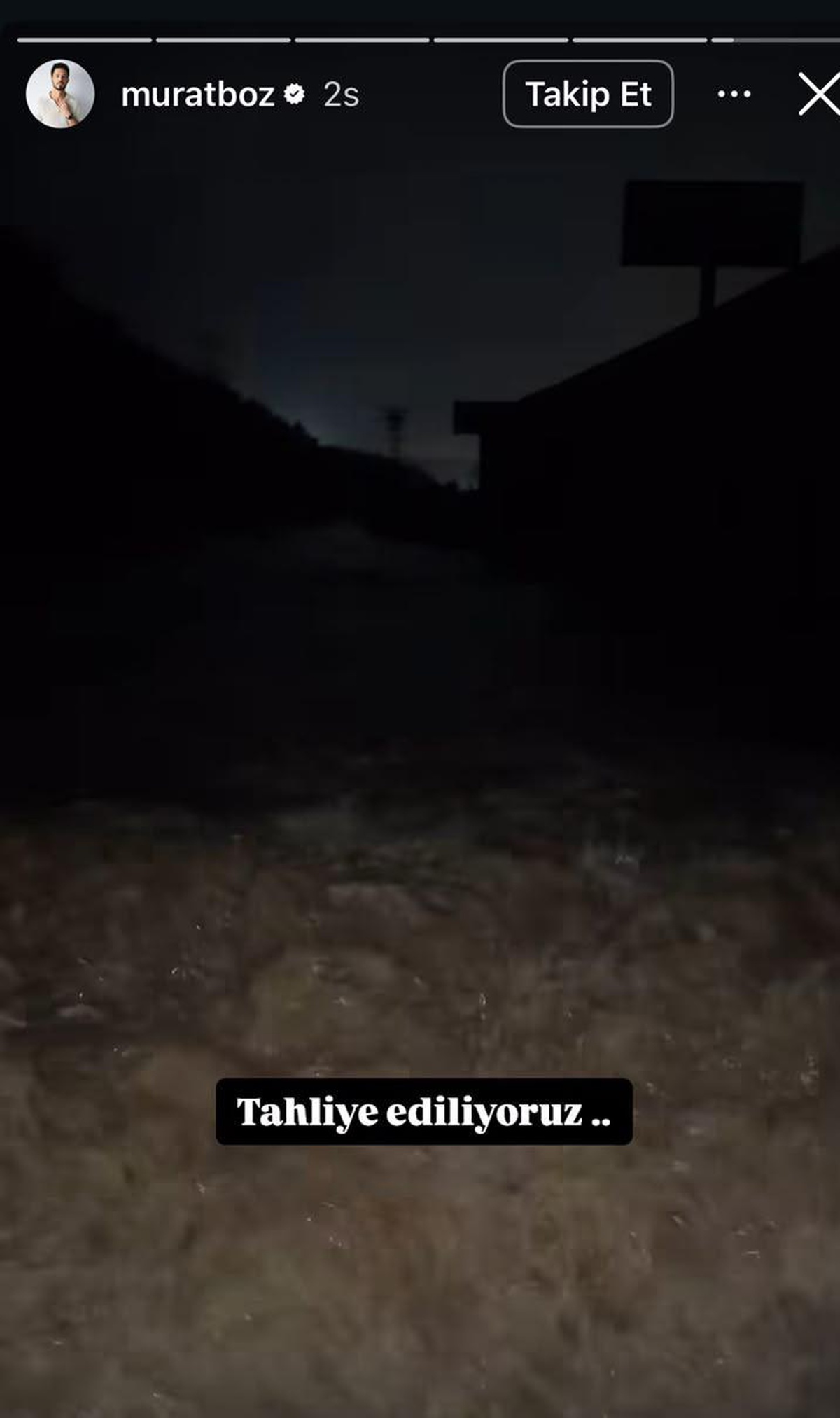 Sarıyer’de stüdyoda mahsur kalan Murat Boz, botla kurtarıldı