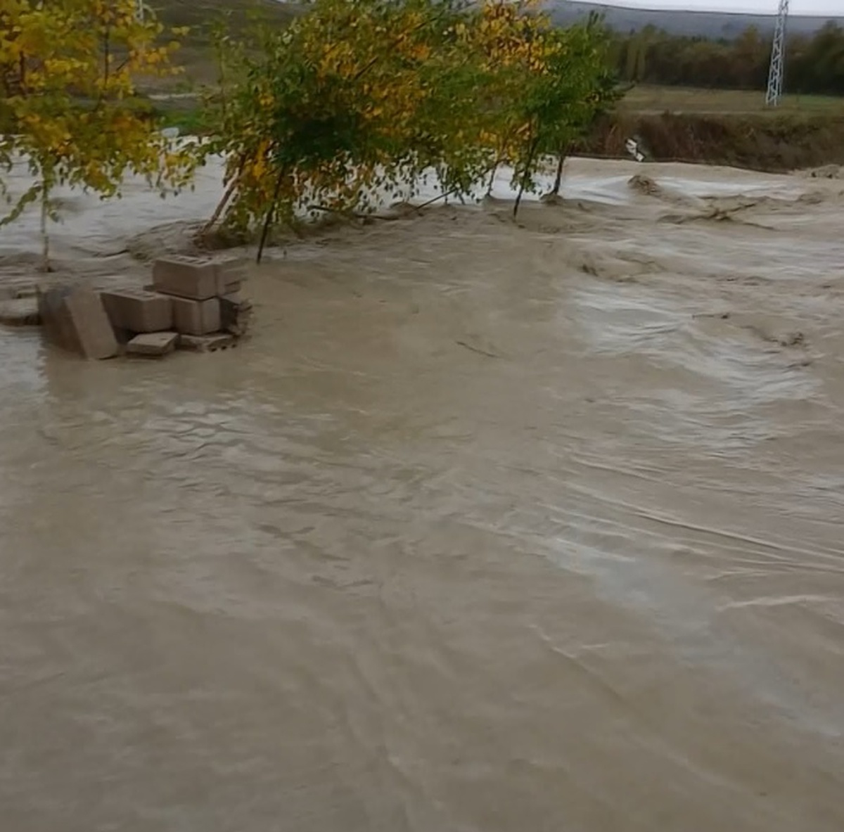 Sivas'ta sağanak nedeniyle dereler taştı, bazı köylerde evleri su bastı