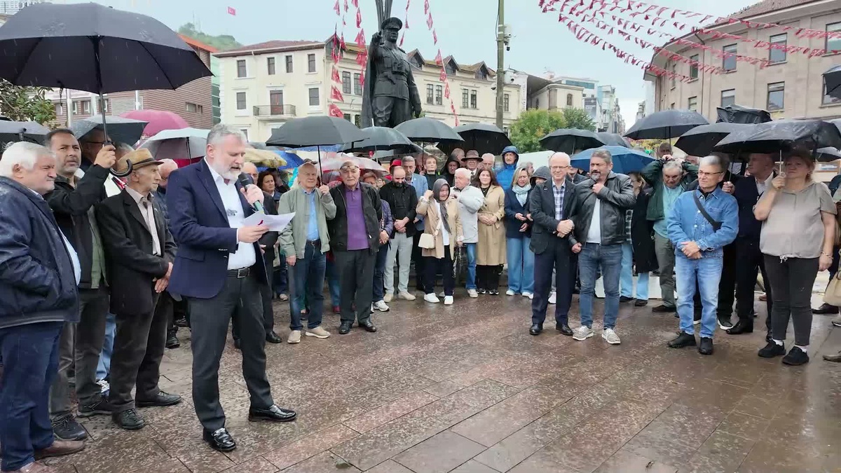 YENİ Parti Giresun'da Halk TV'ye kayyum kararına karşı özgür basını savundu