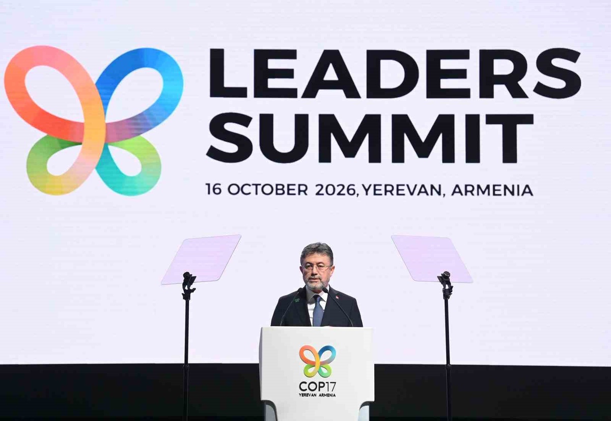 Bakan Yumaklı Erivan'da COP17'de konuştu, Türkiye planını güncelliyor
