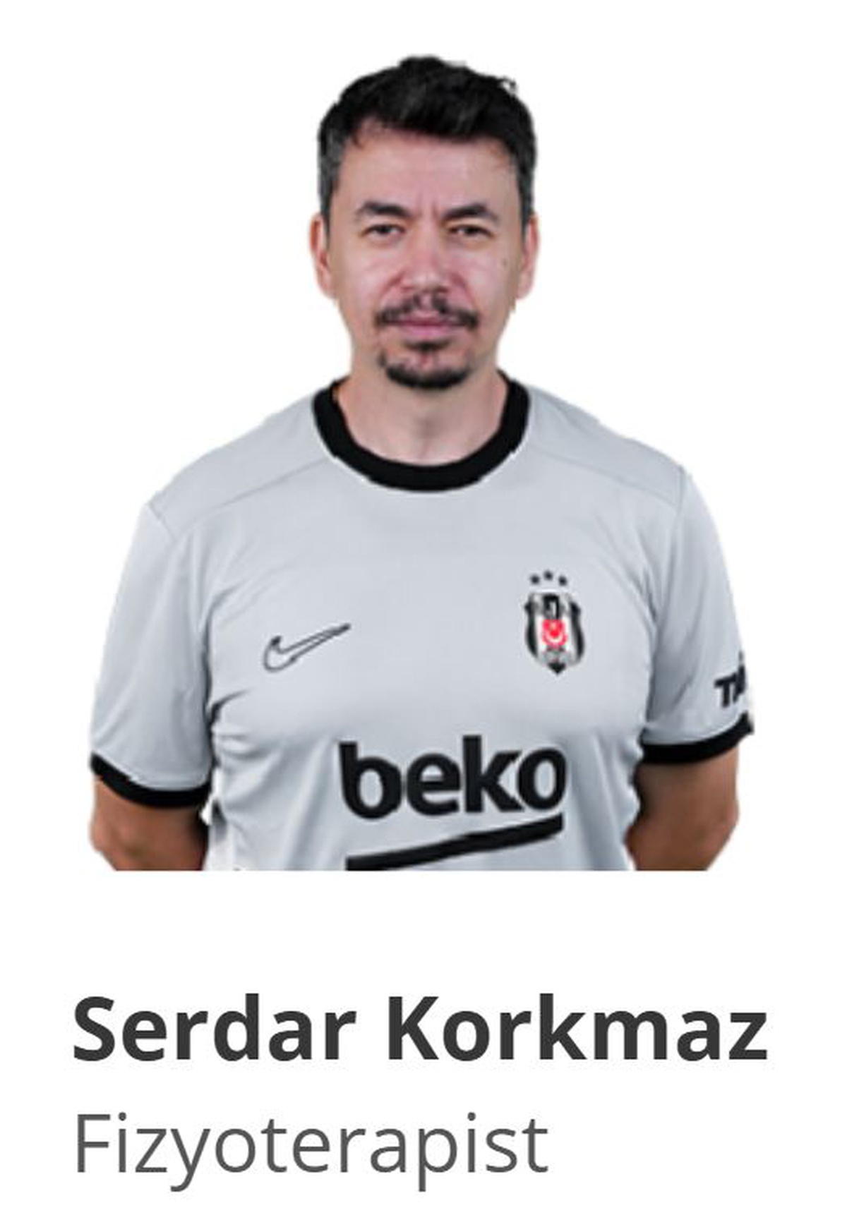 Beşiktaş, fizyoterapisti Serdar Korkmaz'ın hayati tehlikesi olmadığını açıkladı