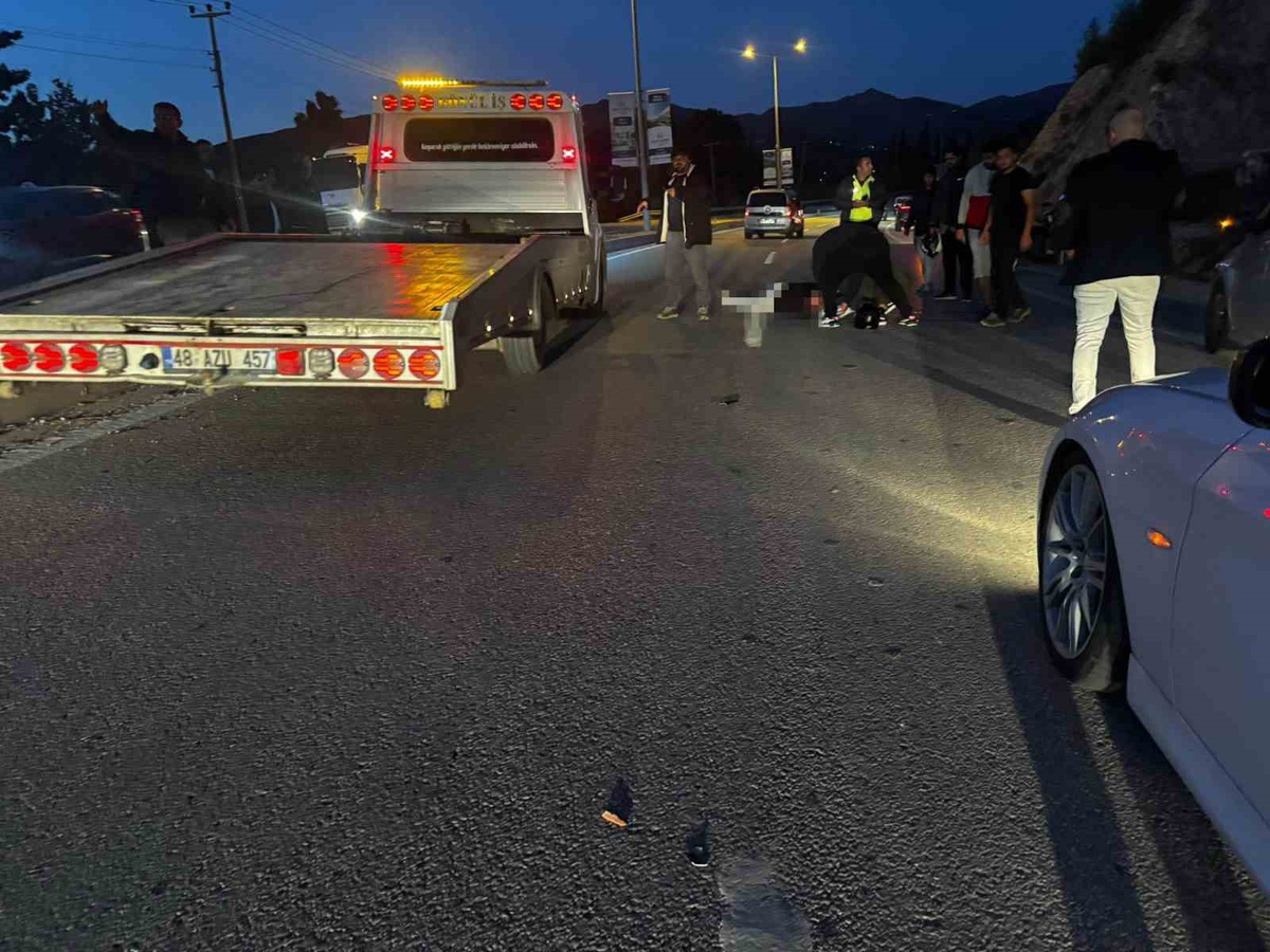 Bodrum'da motosikletin çarptığı 56 yaşındaki yaya hayatını kaybetti