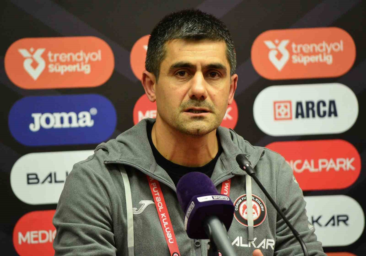 Çorum FK, Çaykur Rizespor'u 2-1 yendi; Hüseyin Çayır galibiyet serisi mesajı verdi