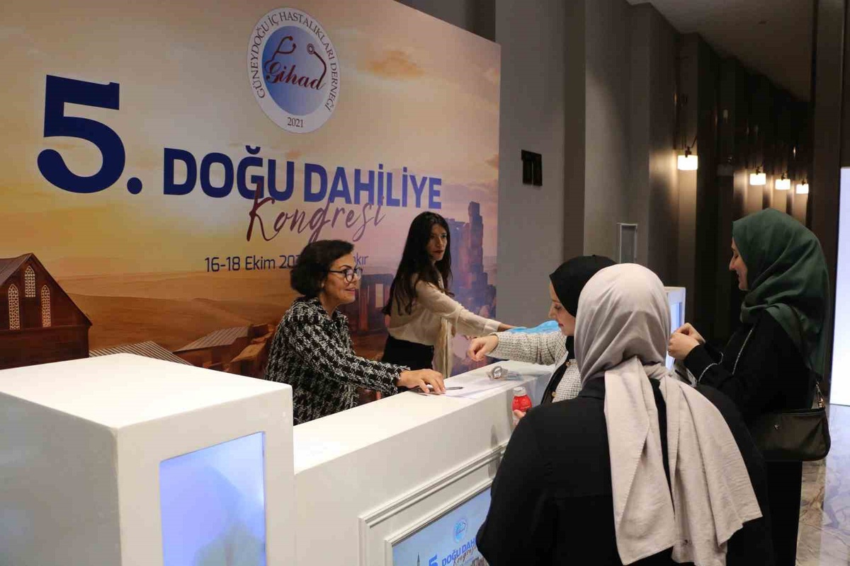 Diyarbakır'da 5. Doğu Dahiliye Kongresi 13 oturumla uzmanları buluşturdu