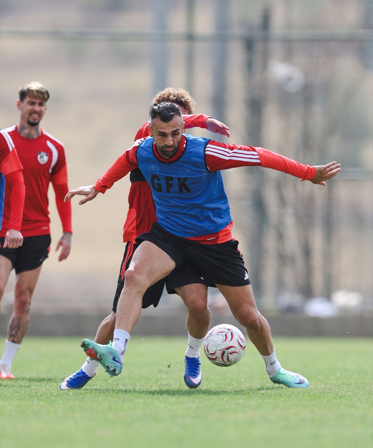 Gaziantep FK, Başakşehir maçı hazırlığını 1 saat 20 dakikalık antrenmanla sürdürdü