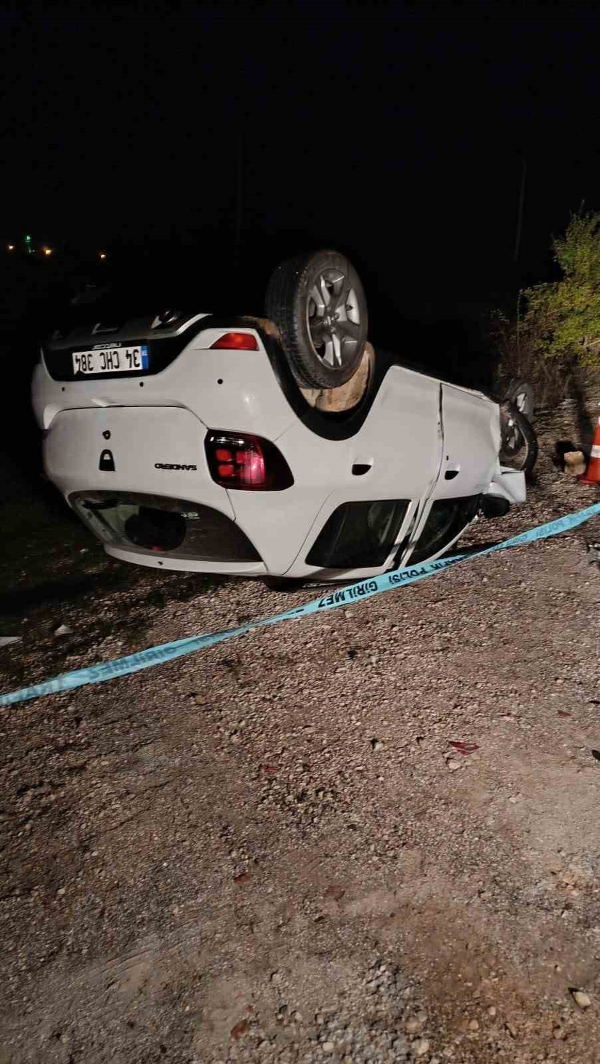 Kastamonu Seydiler'de otomobil şarampole takla attı, sürücü yaralandı