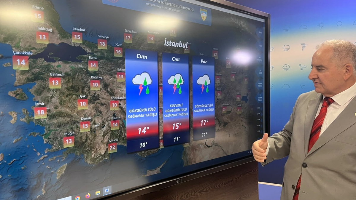 Meteoroloji uzmanı Macit, Kocaeli ve Bursa çevresinde şiddetli yağışa karşı uyardı