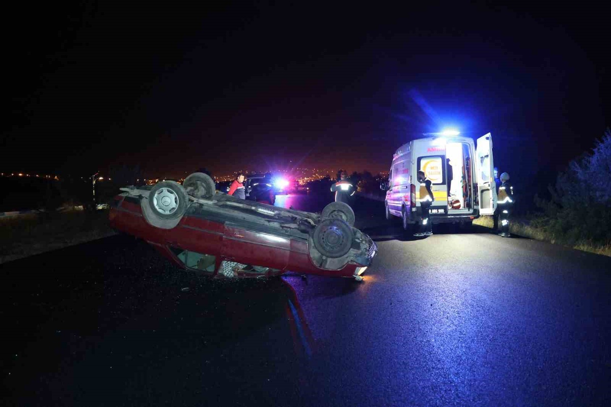 Nevşehir'de takla atan otomobilin 80 yaşındaki sürücüsü hayatını kaybetti.