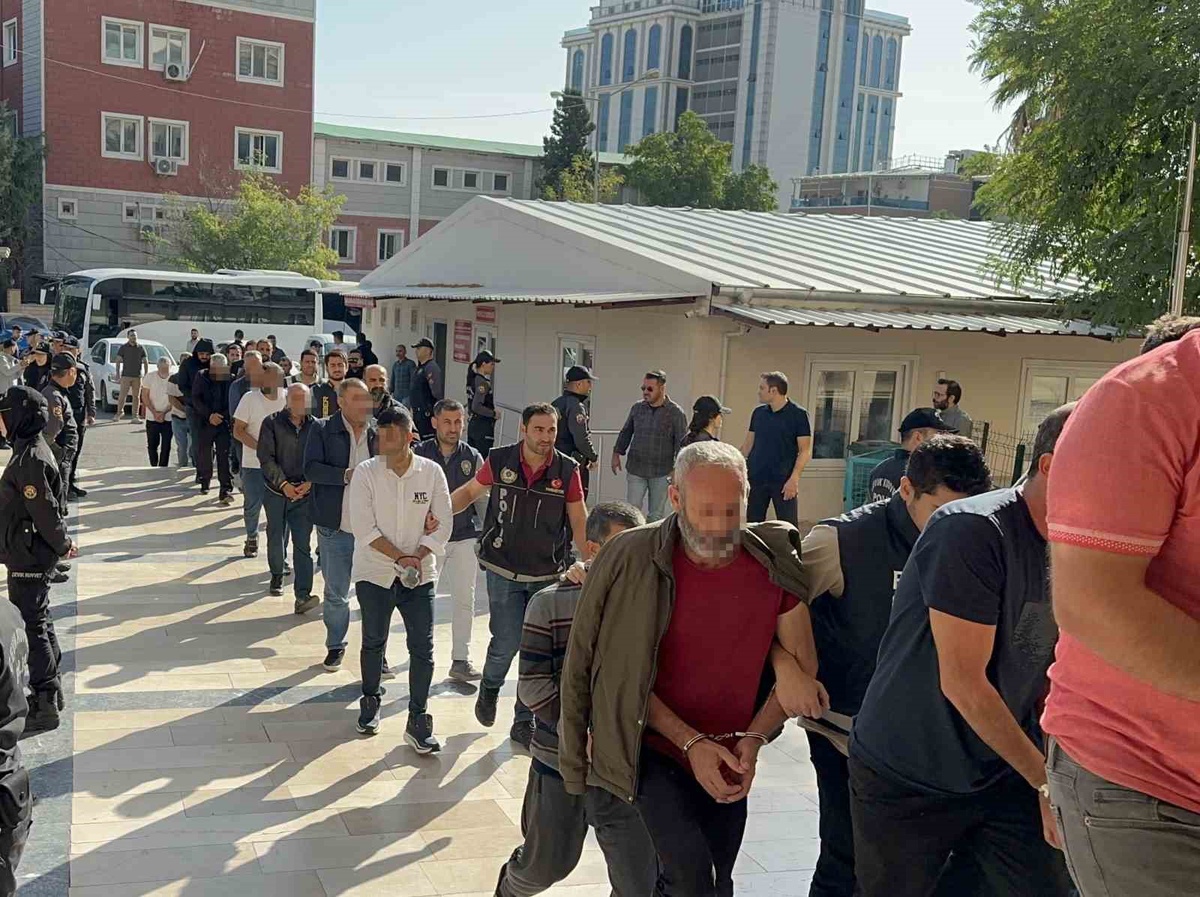 Şanlıurfa'da yasa dışı bahis operasyonunda 22 şüpheli gözaltına alındı