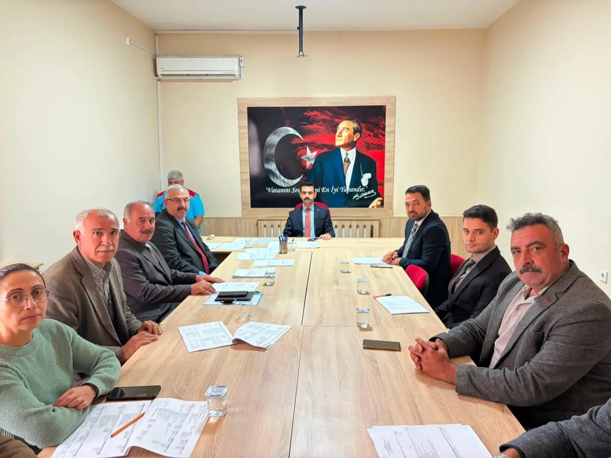 Sultandağı SYDV mütevelli heyeti, Kaymakam Çınarka başkanlığında toplandı