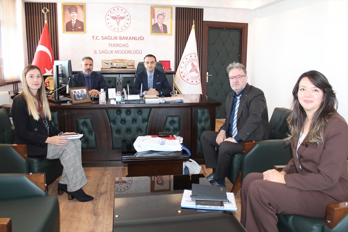 Tekirdağ'da sağlık hizmetlerinin verimliliği ilçe sağlık müdürleriyle ele alındı