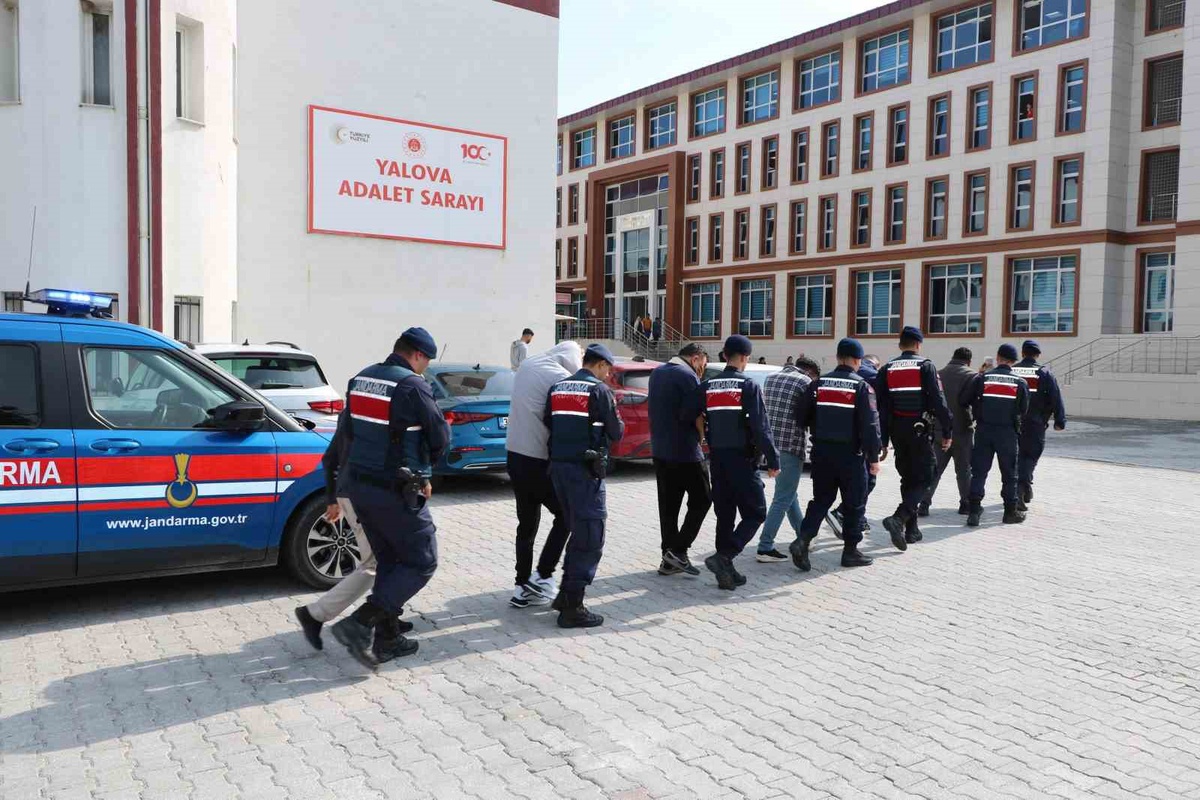 Yalova merkezli bilişim dolandırıcılığı operasyonunda 6 şüpheli tutuklandı