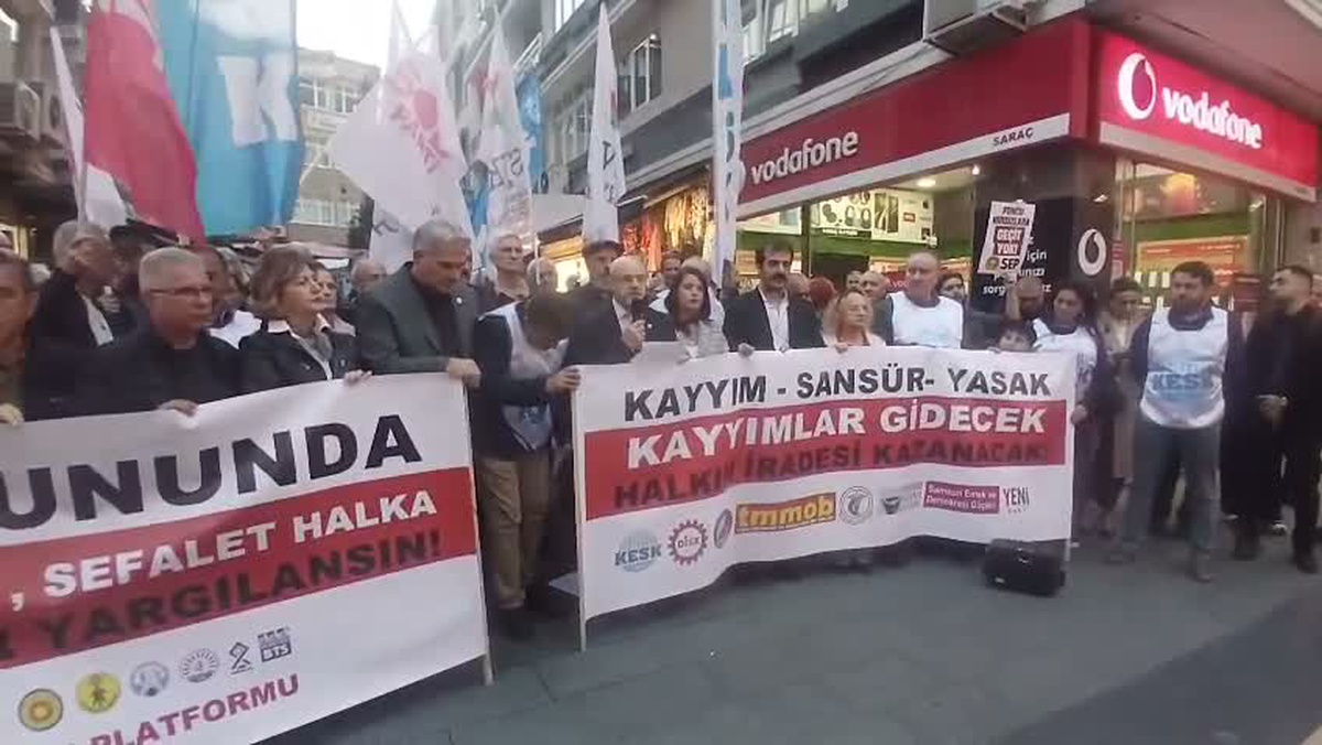 YENİ Parti Samsun İl Başkanı Özdağ, Halk TV'ye kayyım atanmasına tepki gösterdi