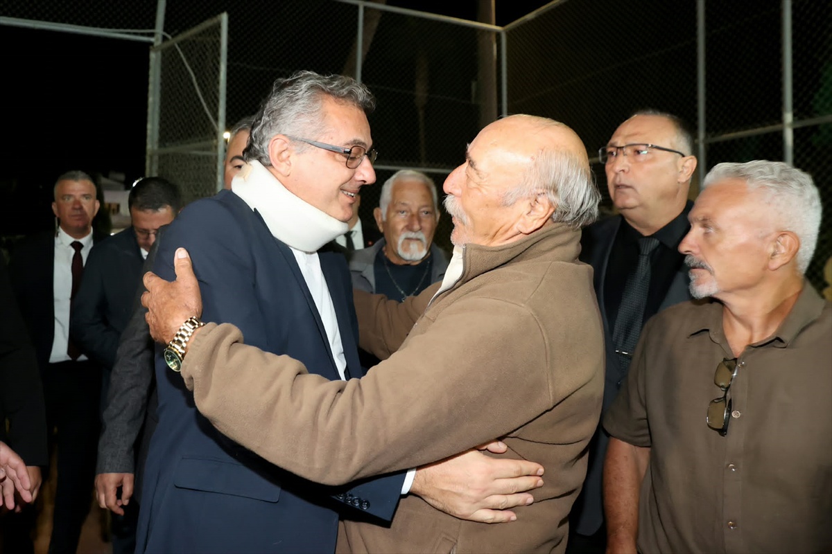 Erhürman ile Hristodulidis, Pile'de lider olarak ilk kez aynı etkinlikte buluştu