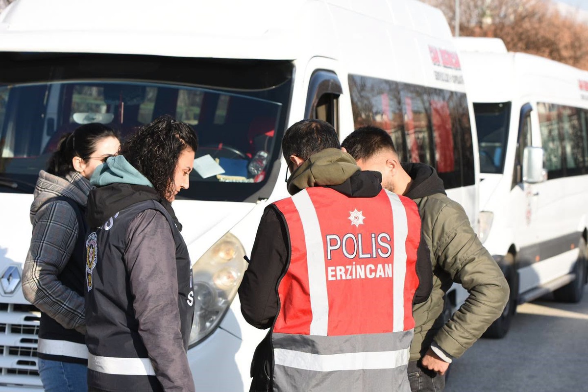 Erzincan'da okul çevresi denetimlerinde 277 okul kontrol edildi
