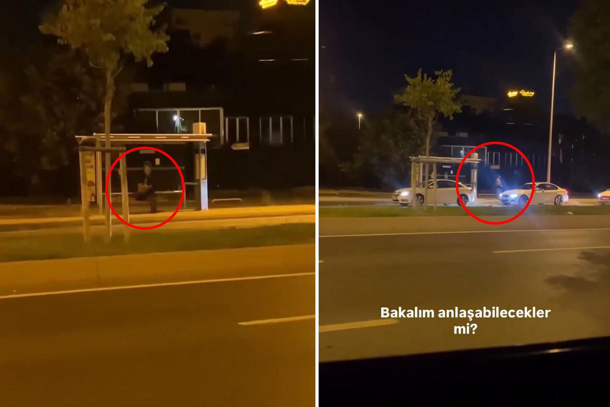 Görüntü Türkiye'den! Kentin göbeğinde fuhuş pazarlığı yapılıyor