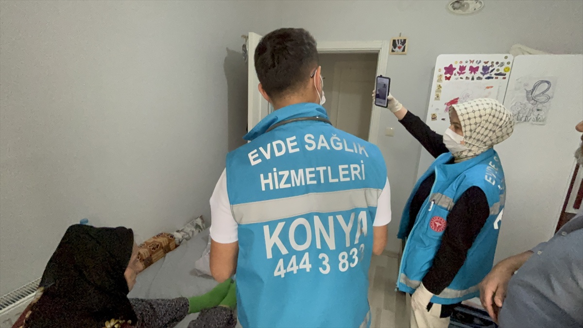 Konya'da 6 aydır yatalak hastaların engelli raporu evde yenileniyor