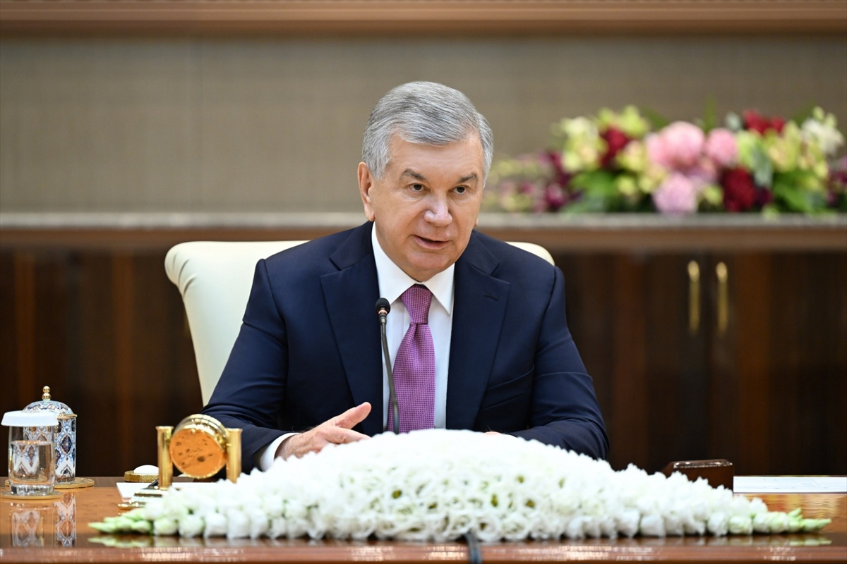 Mirziyoyev, Cengiz ve Kazancı ile enerjide 4,7 milyar dolarlık 6 projeyi görüştü