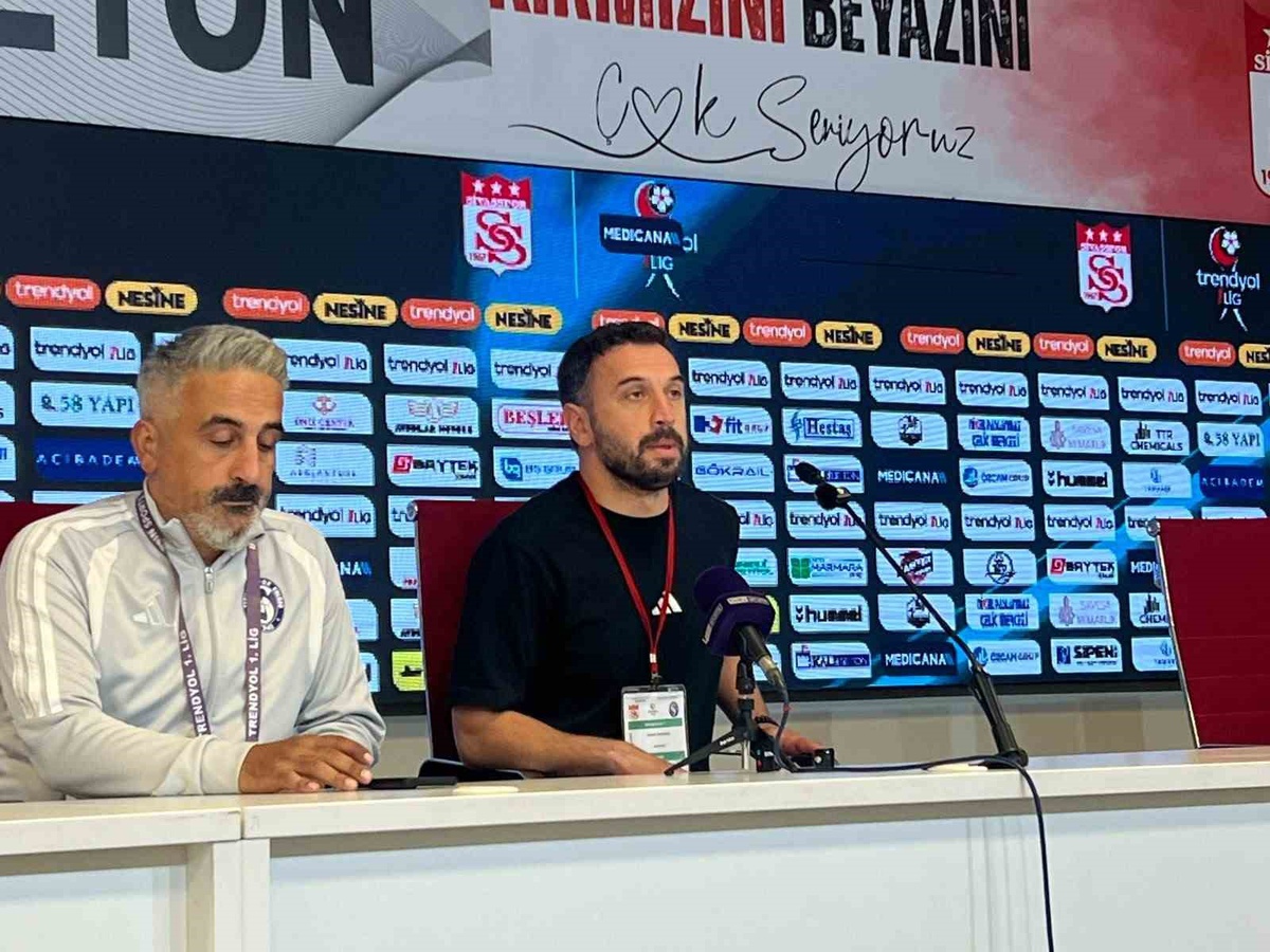 Sarıyer, Sivasspor ile 1-1 berabere kaldı; Eskiköy 2 puan bıraktıklarını söyledi.