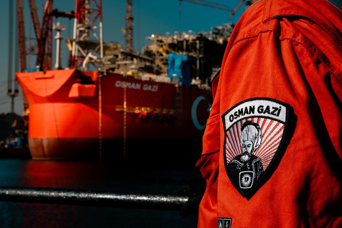 Osman Gazi Platformu Mavi Vatan'a Uğurlandı: Yunanistan'ın Yıllık Tüketimi Kadar Üretim Hedefi