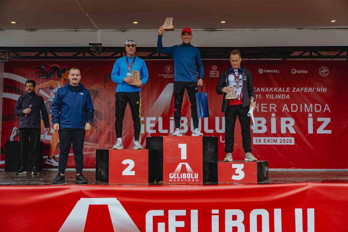 10 ülkeden yaklaşık 3 bin sporcunun katıldığı Gelibolu Maratonu sona erdi