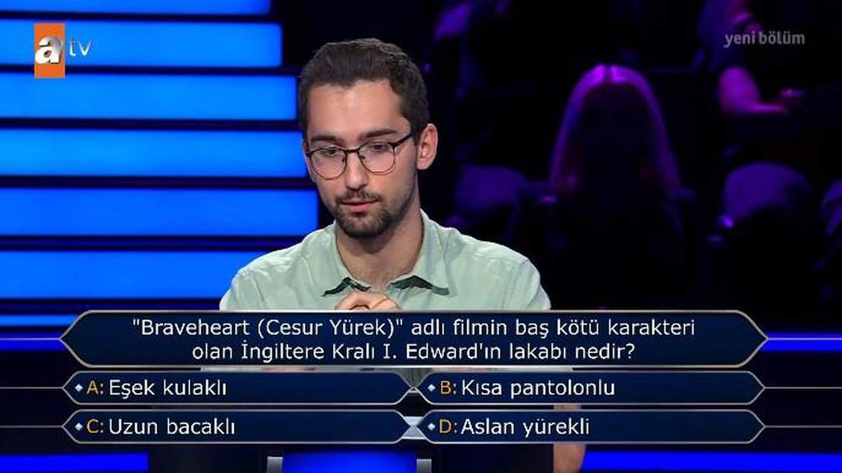 "Braveheart (Cesur Yürek)" adlı filmin baş kötü karakteri olan İngiltere Kralı I. Edward'ın lakabı nedir?