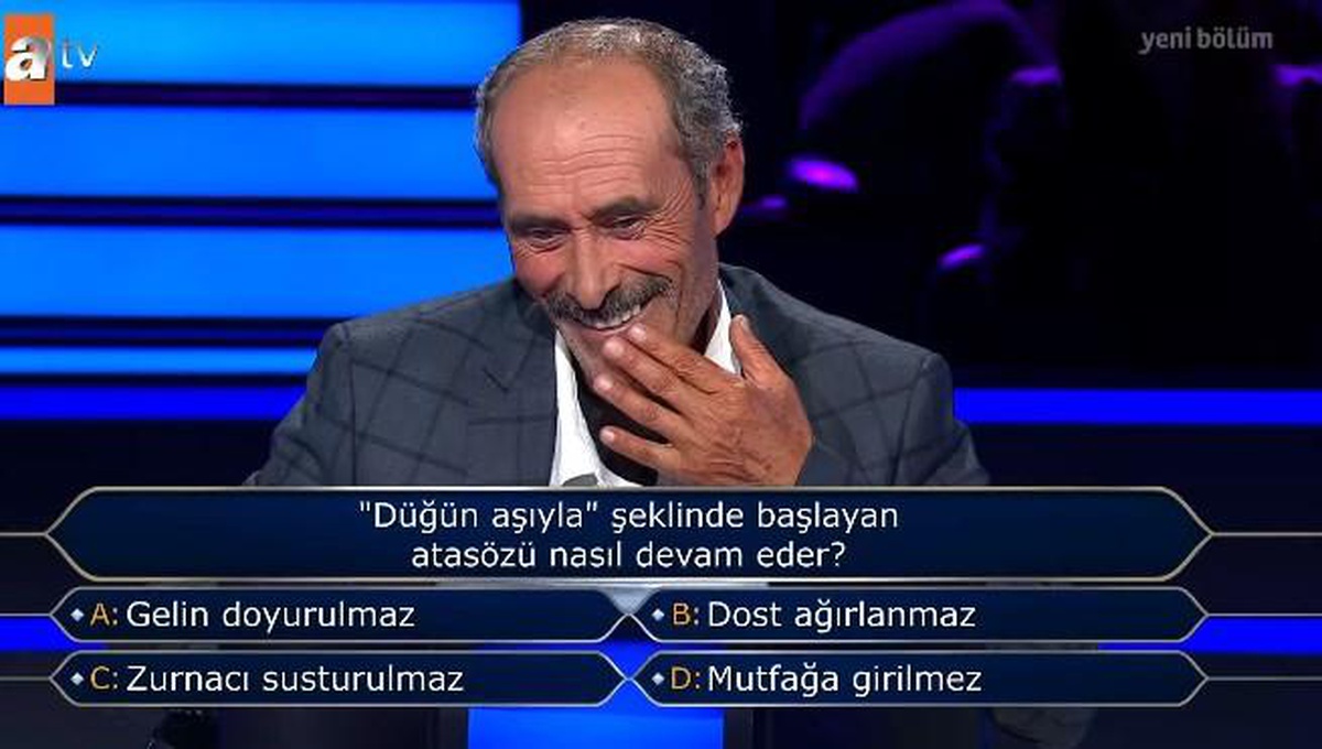 'Düğün aşıyla' şeklinde başlayan atasözü nasıl devam eder?
