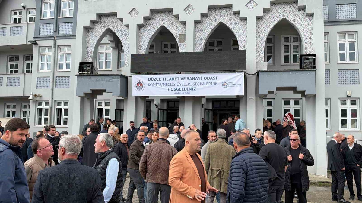 Düzce TSO'da 10 komitede seçim sonuçlandı, 3'üncü komitenin sonucu 19 Ekim'de açıklanacak