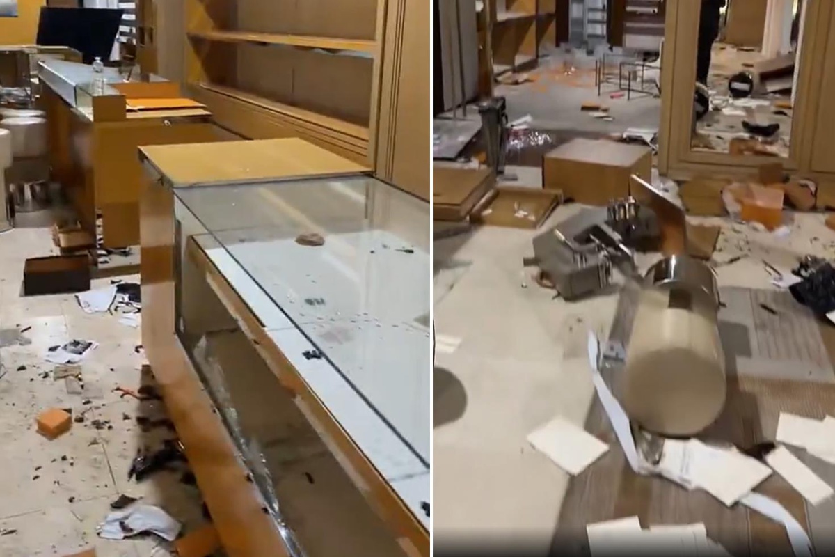 Fransa'da öfke kontrolden çıktı! Lüks mağazaları tek tek yağmaladılar