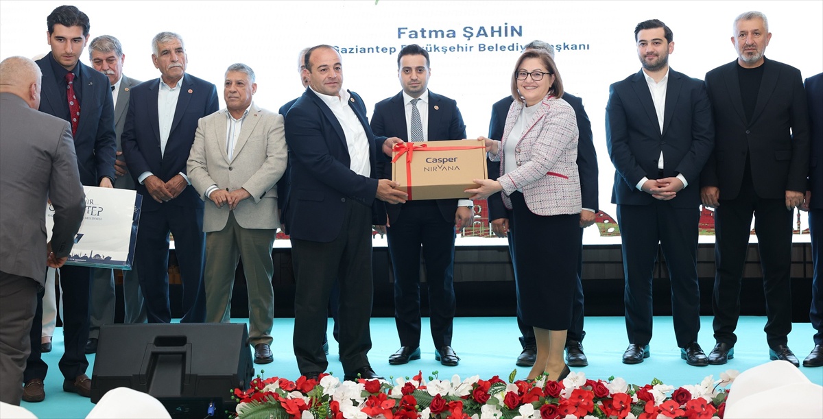 Gaziantep'te muhtarlar için yapılan 450 konutun kurası çekildi