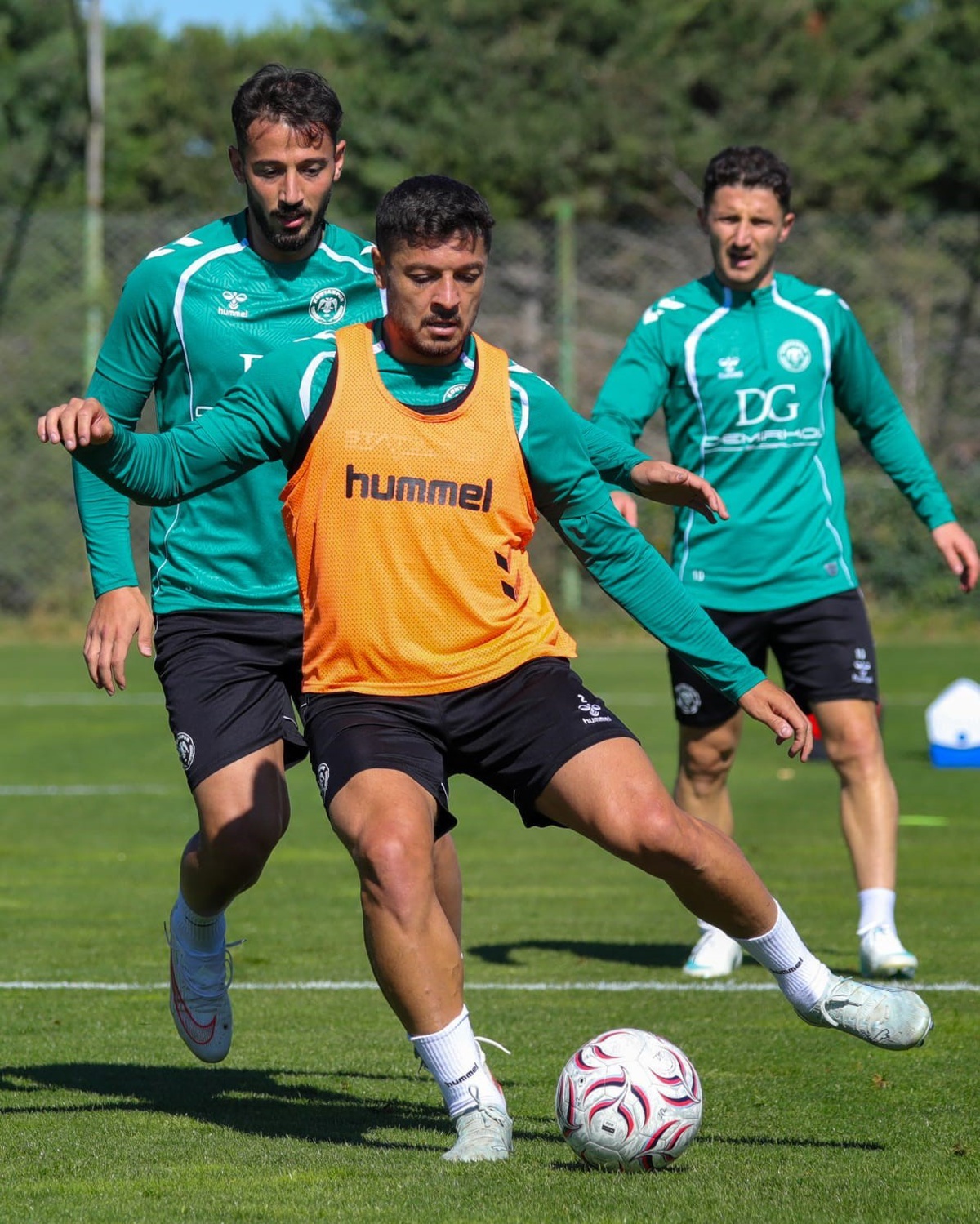 Konyaspor, Gençlerbirliği maçı için İlhan Palut yönetiminde antrenmana çıktı