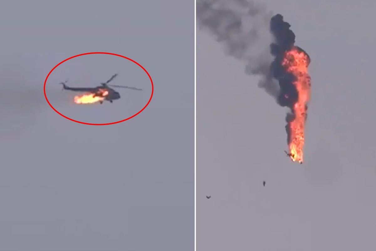 Korkulan oldu! Husiler, Suudi Arabistan'ın helikopterini düşürdü