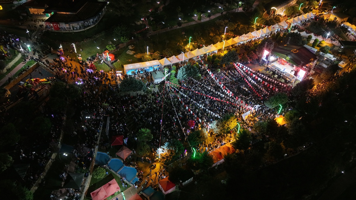 Şarkıcı Derya Bedavacı Hatay'da konser verdi
