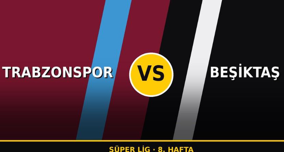 Trabzon Beşiktaş maçı ne zaman, saat kaçta, hangi kanalda?