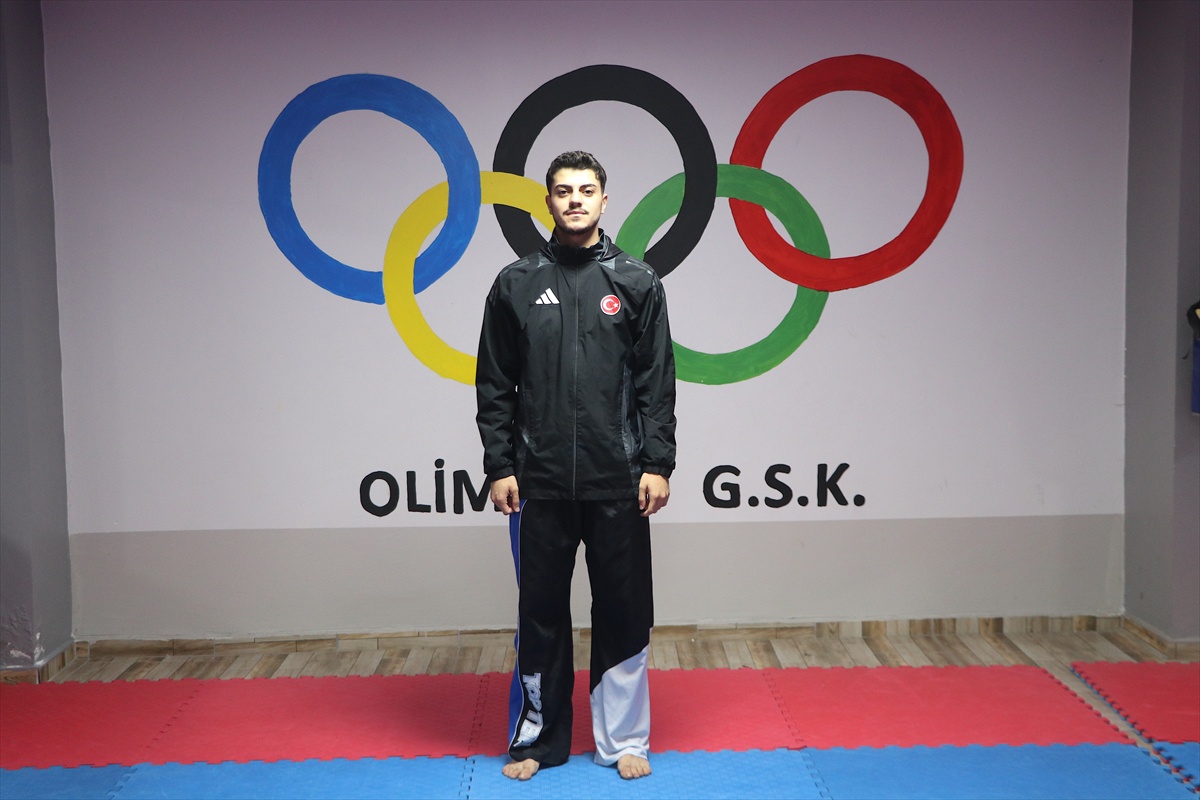 Vanlı kick boksçu Alim Yönten, Avrupa Şampiyonası'nda altın hedefliyor