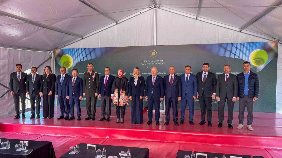 Cumhurbaşkanlığı Tenis Kupası’nın açılış töreni gerçekleştirildi